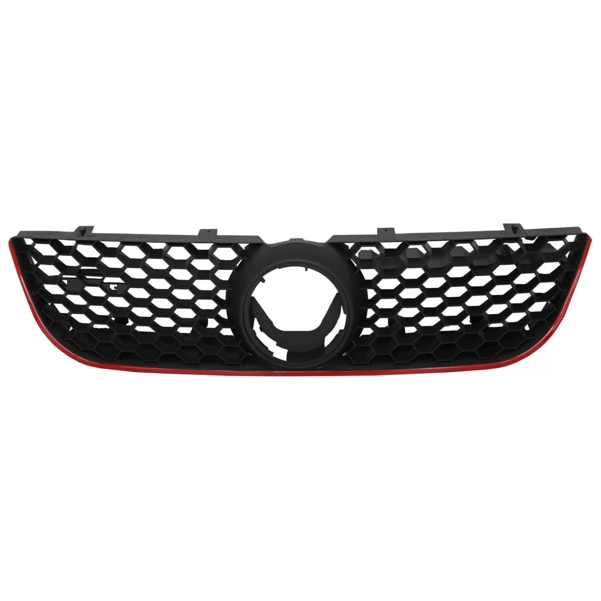 Front Central Sport Grille suitable for VW Polo 9N 9N3 (2006-2009) Honeycomb GTI Design