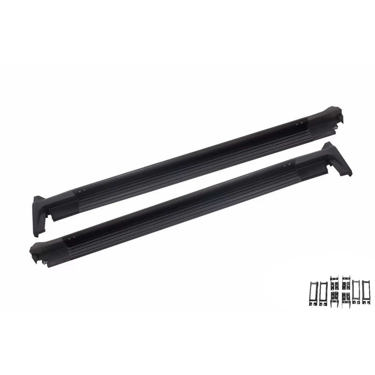 Running Boards Side Steps suitable for Honda CR-V III Generation (2007-2011)