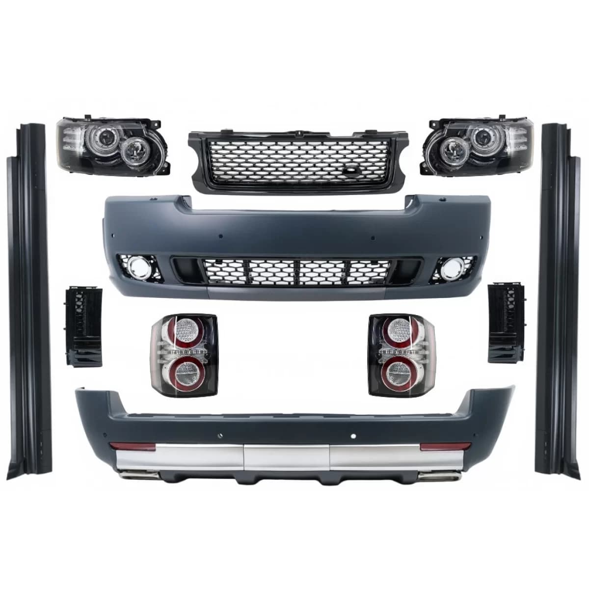 Complete Conversion Autobiography Design Body Kit suitable for Land Range Rover Vogue L322 (2002-2012) Retrofit to Facelift 2010+