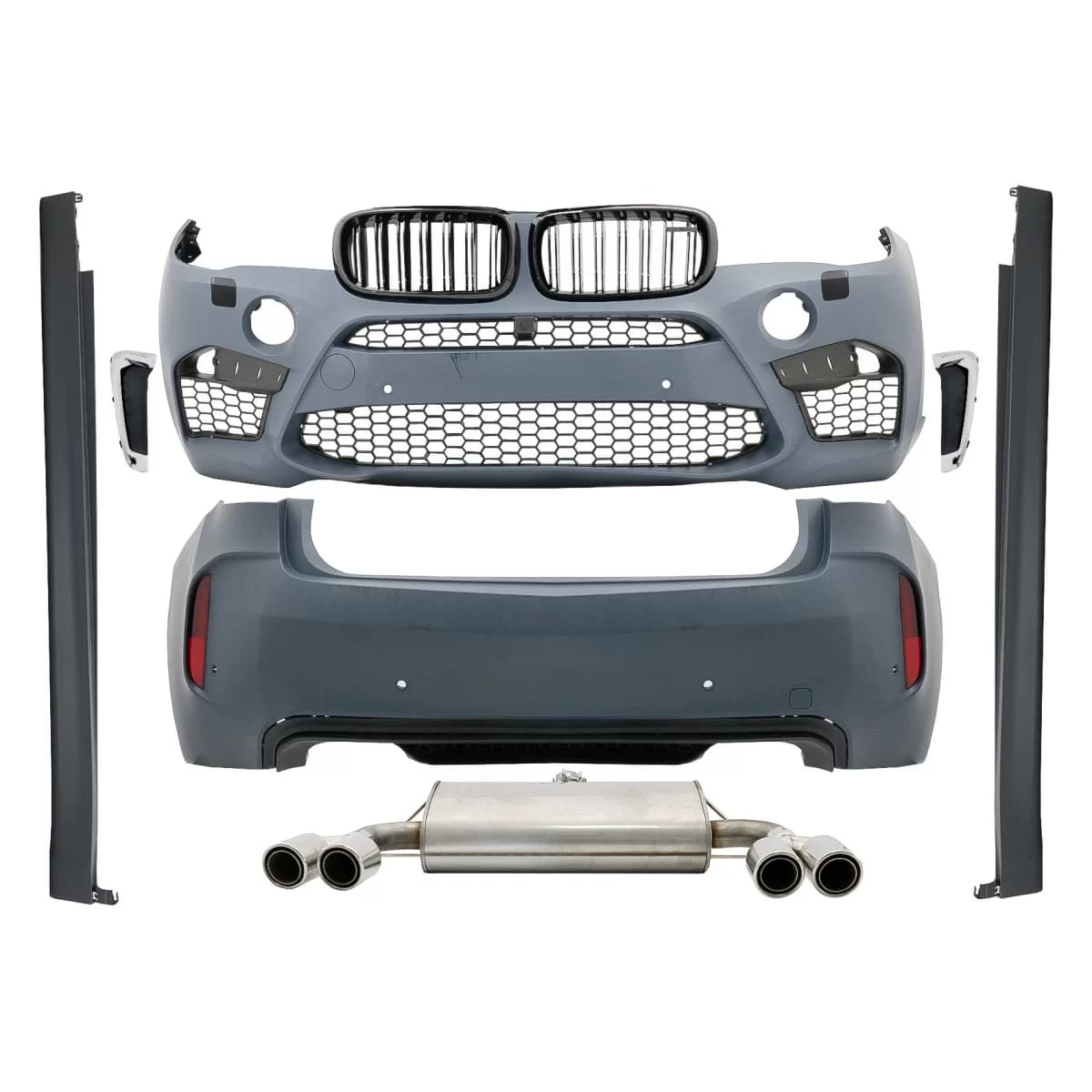 Complete Body Kit suitable for BMW X6 F16 (2015-2020) X6M Design M-Package