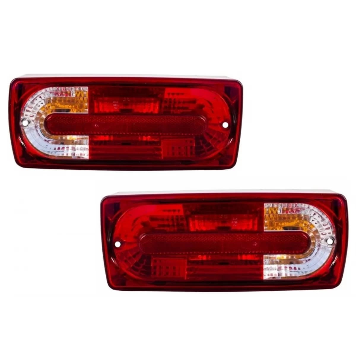Taillights suitable for Mercedes G-class W463 (1989-2015) G55 Design Red Clear