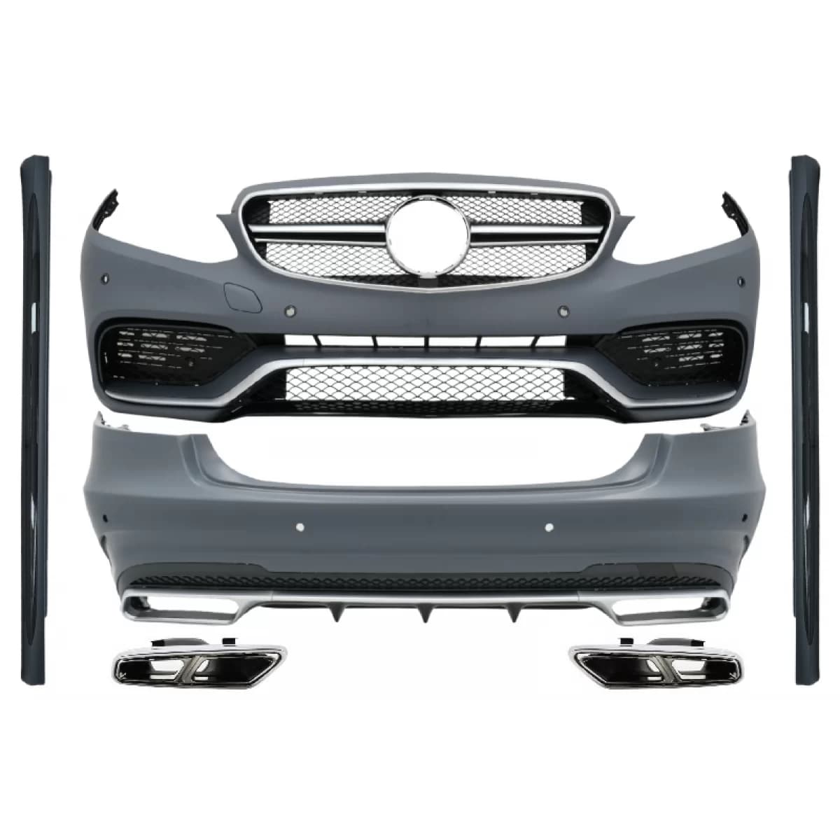 Complete Exterior Body Kit suitable for Mercedes E-Class W212 Facelift (2013-2016) E63 Design