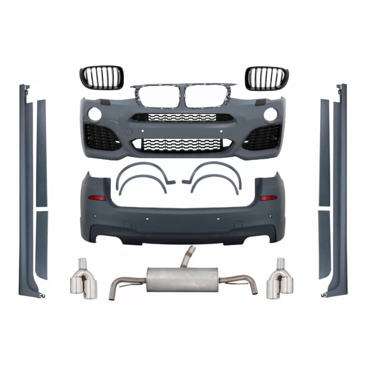 Complete Body Kit suitable for BMW X3 F25 LCI (2014-2017) M-Design
