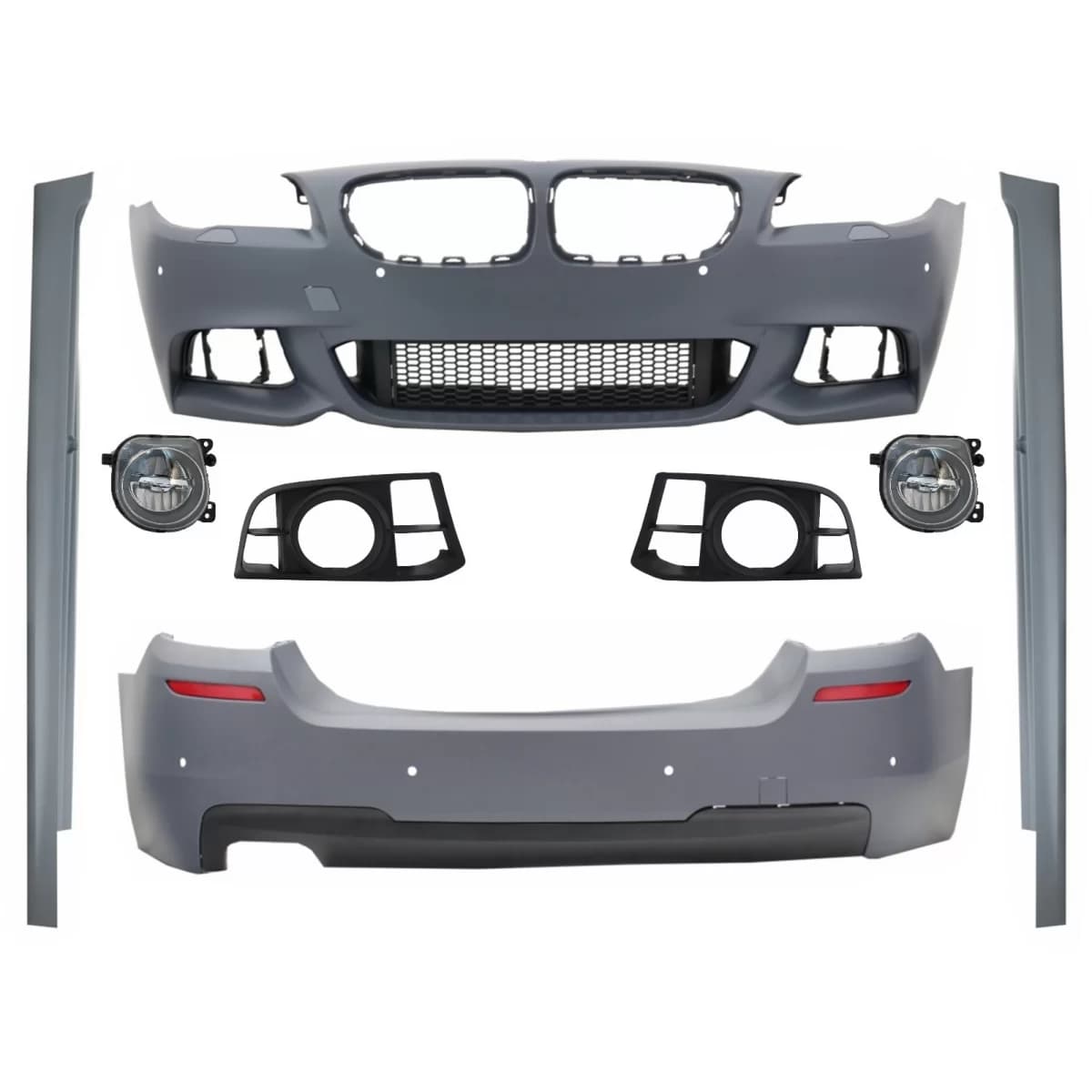 Complete Body Kit suitable for BMW 5 Series F10 (2014-2017) Facelift LCI M-Technik Design