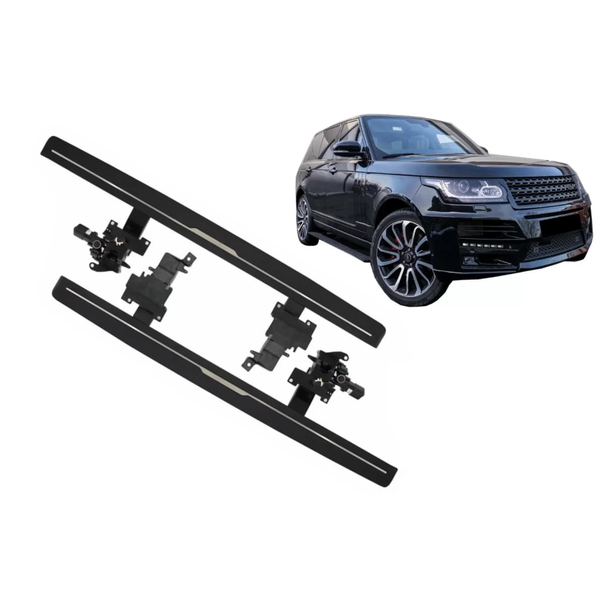 Power Electric Running Boards Side Steps Retractable suitable for Range Rover Vogue L405 (2014-2015) Sport L494 (2013-2015) SWB