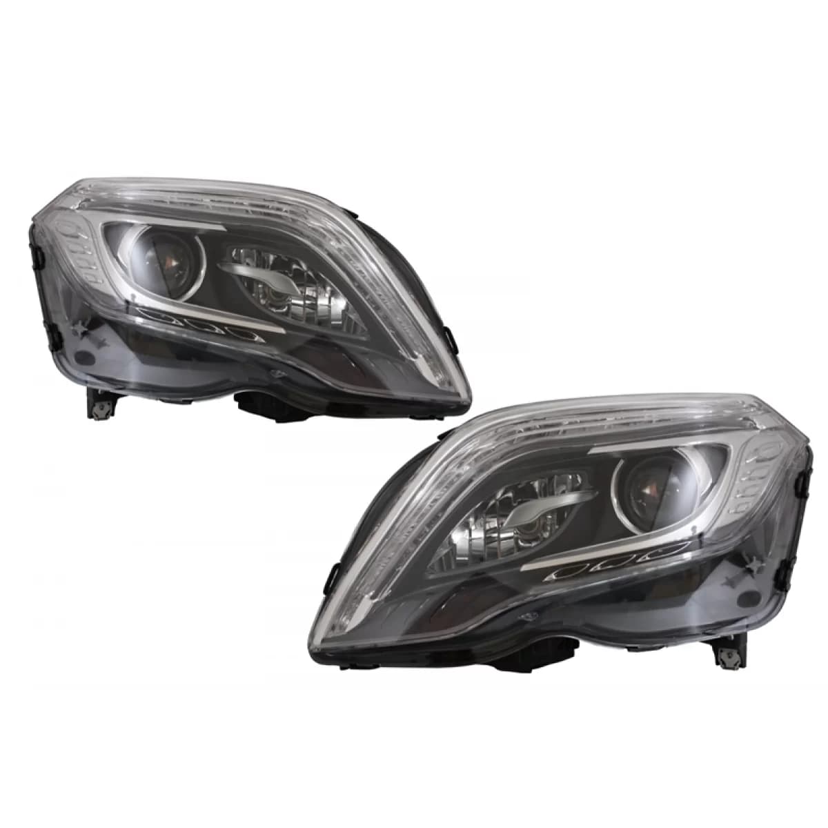 LED DRL Headlights suitable for Mercedes GLK X204 (2013-2015) Facelift Design