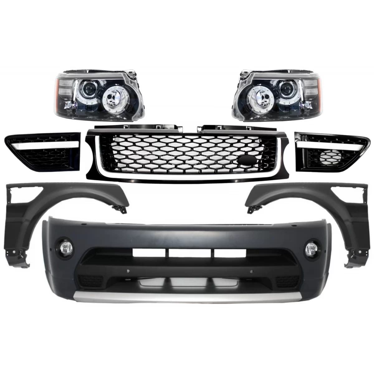 Complete Facelift Conversion Assembly suitable for Land Range Rover Sport L320 (2005-2013) Autobiography Design