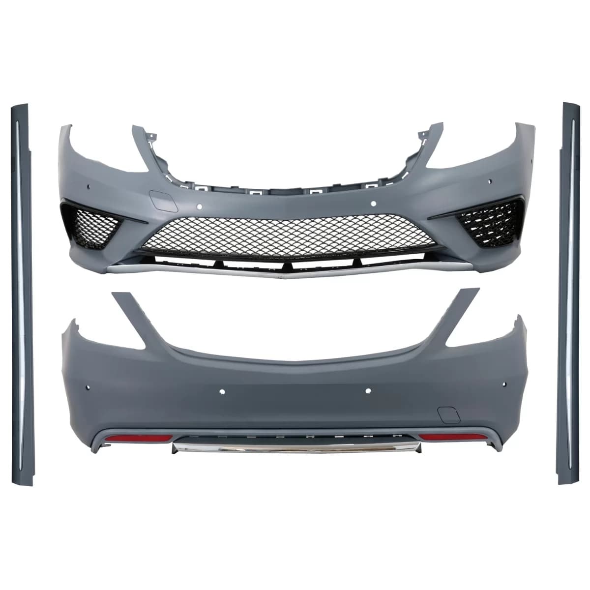 Body Kit suitable for Mercedes S-Class W222 (2013-06.2017) S63 Design with Side Skirts