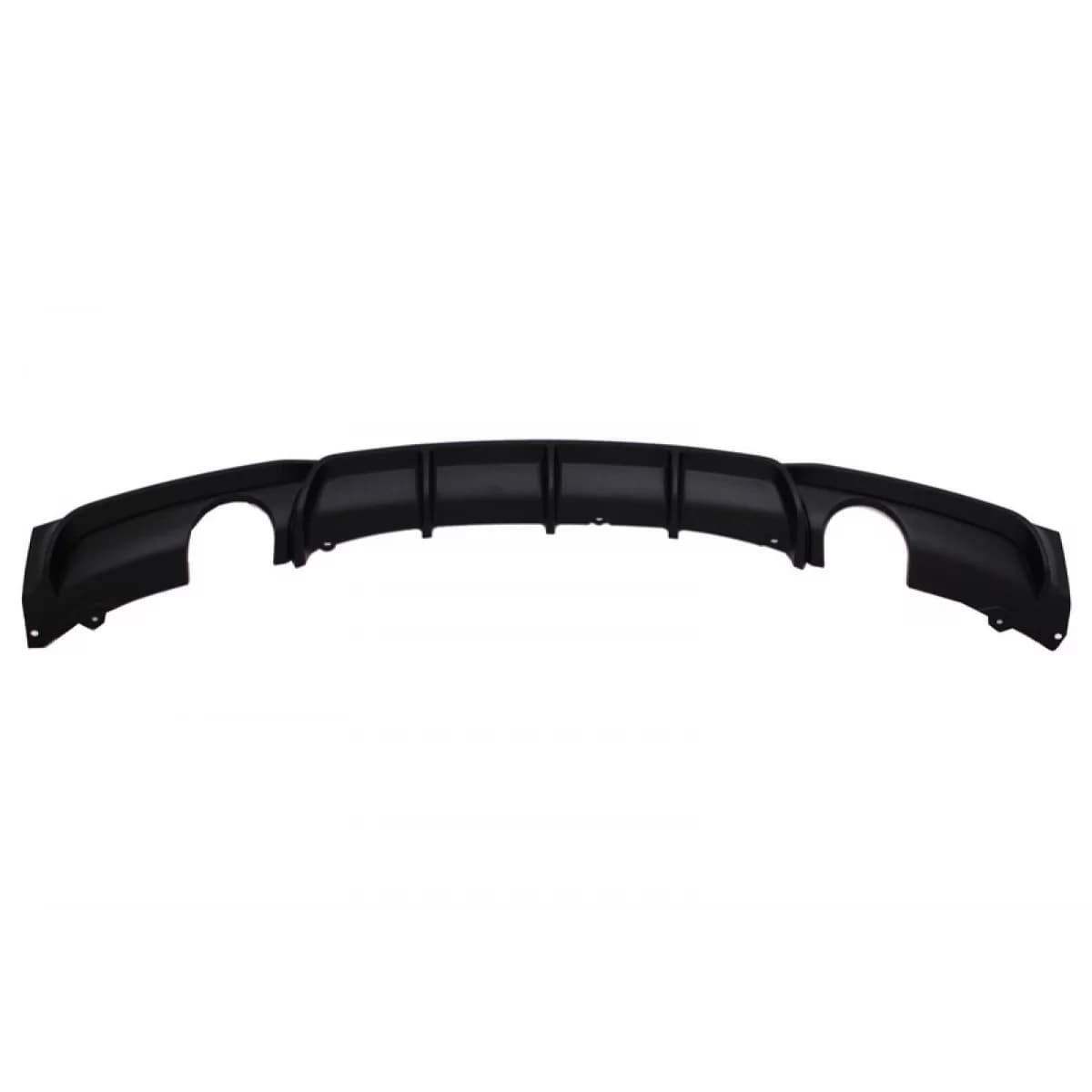 Rear Bumper Spoiler Valance Diffuser Double Outlet Single Exhaust suitable for BMW 3 Series F30 F31 (2011-2019) M Design