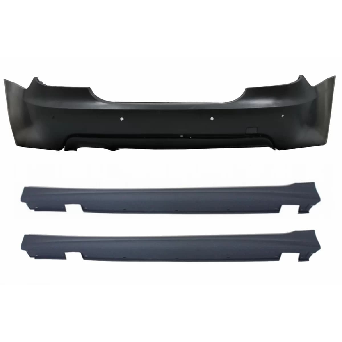 Rear Bumper suitable for BMW 5 Series E60 (2003-2007) M-Technik Design with Side Skirts