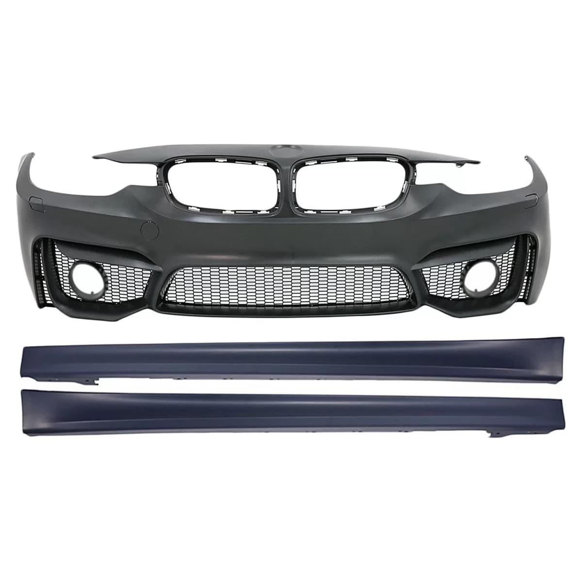Front Bumper and Side Skirts suitable for BMW 3 Series F30 F31 (2011-2019) M3 Design