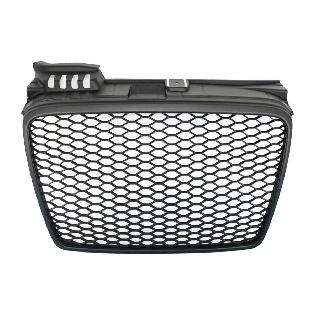 Badgeless Front Grille suitable for Audi A4 B7 (2004-2008) RS4 Design Matte Black