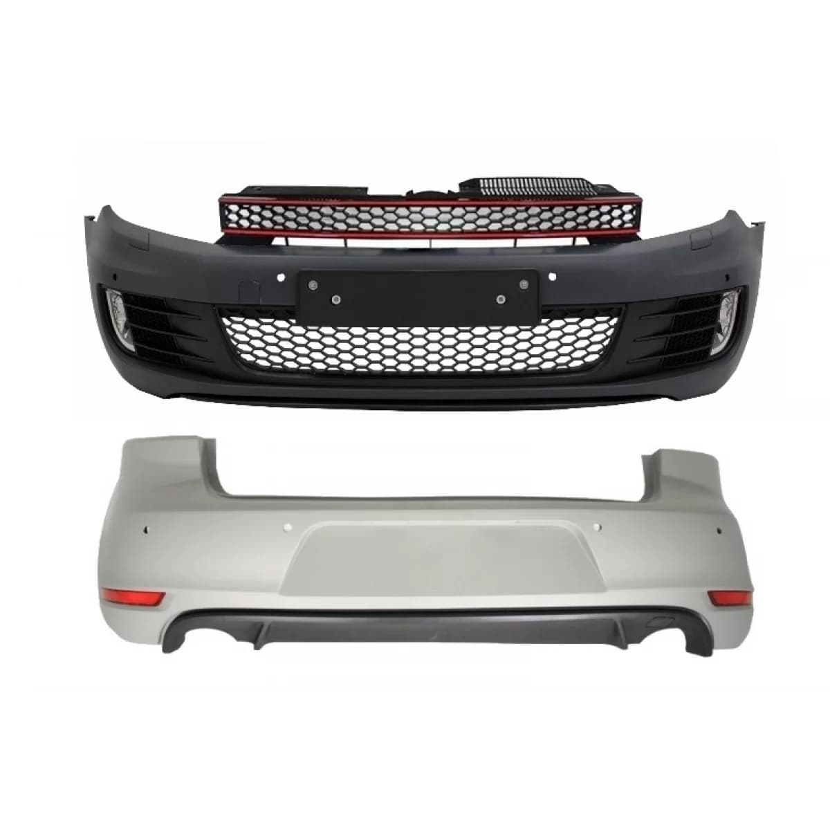 Body Kit suitable for VW Golf VI 6 (2008-2013) GTI Design with PDC
