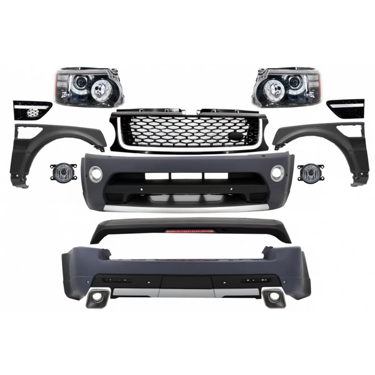 Body Kit suitable for Land Range Rover Sport L320 Facelift (2009-2013) Autobiography Design