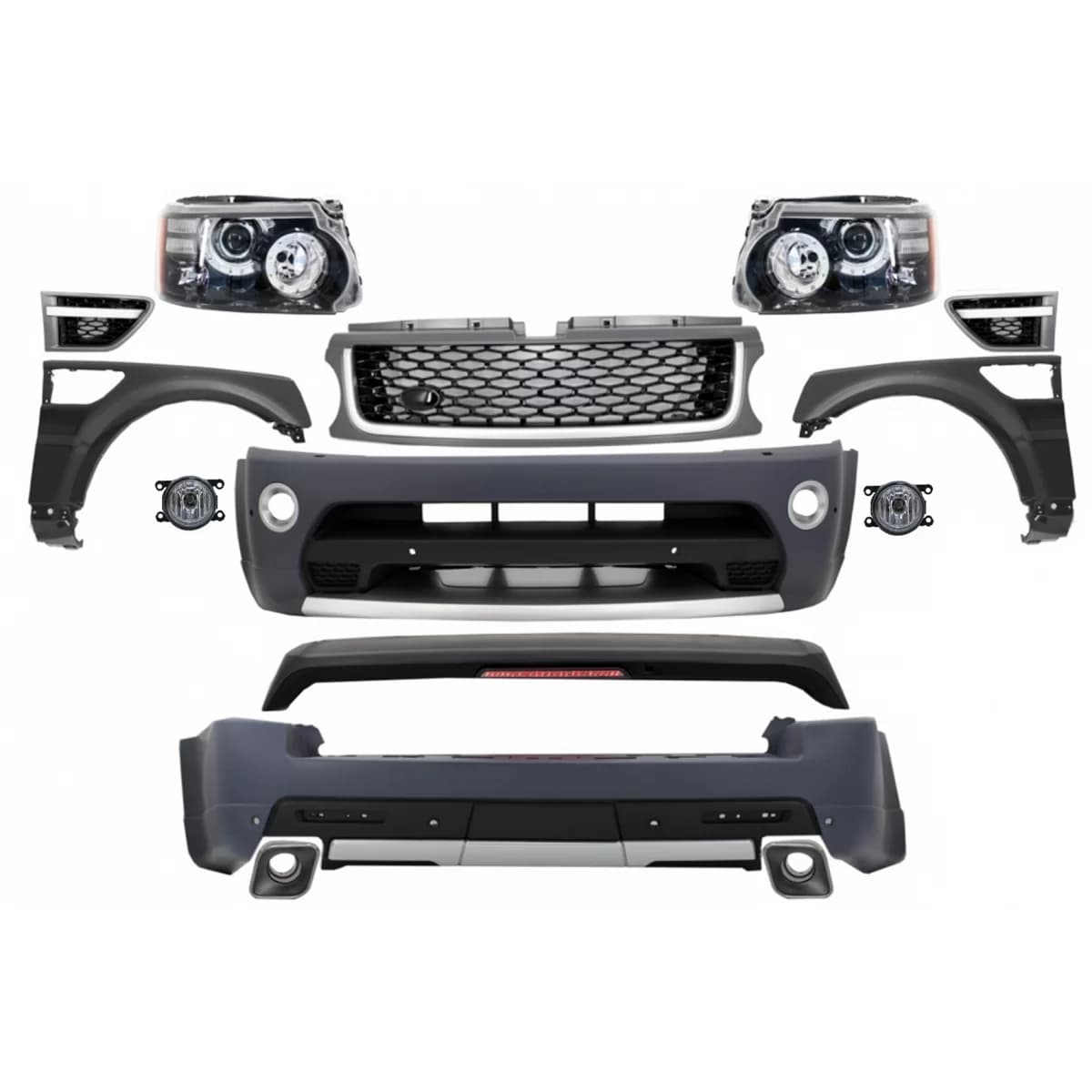 Body Kit suitable for Land Range Rover Sport L320 Facelift (2009-2013) Autobiography Design