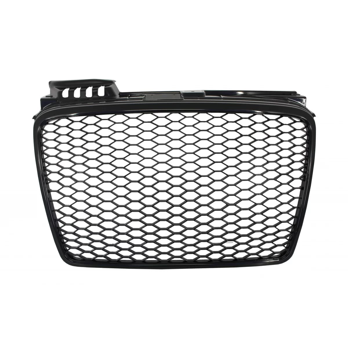 Badgeless Front Grille suitable for Audi A4 B7 (2004-2008) RS4 Piano Black