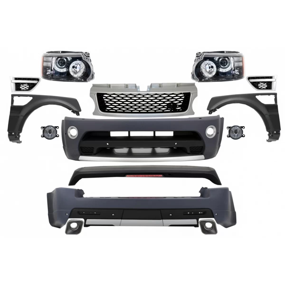 Body Kit suitable for Land Range Rover Sport L320 Facelift (2009-2013) Autobiography Design