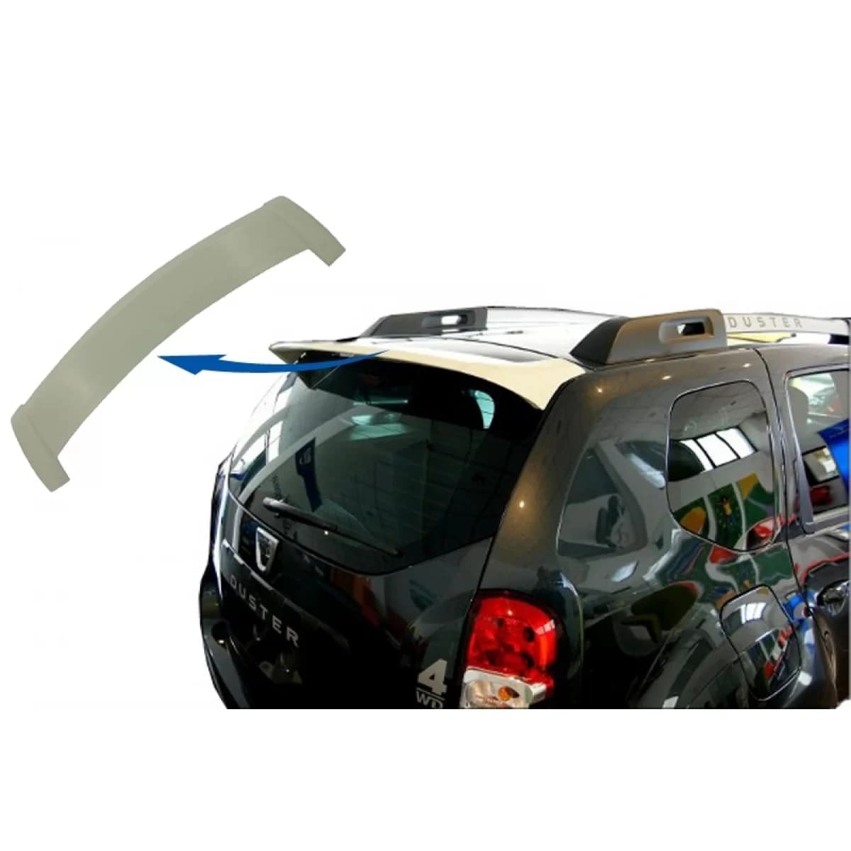 Roof Spoiler suitable for DACIA Duster I 4x4 / 4x2 (2010-2017)