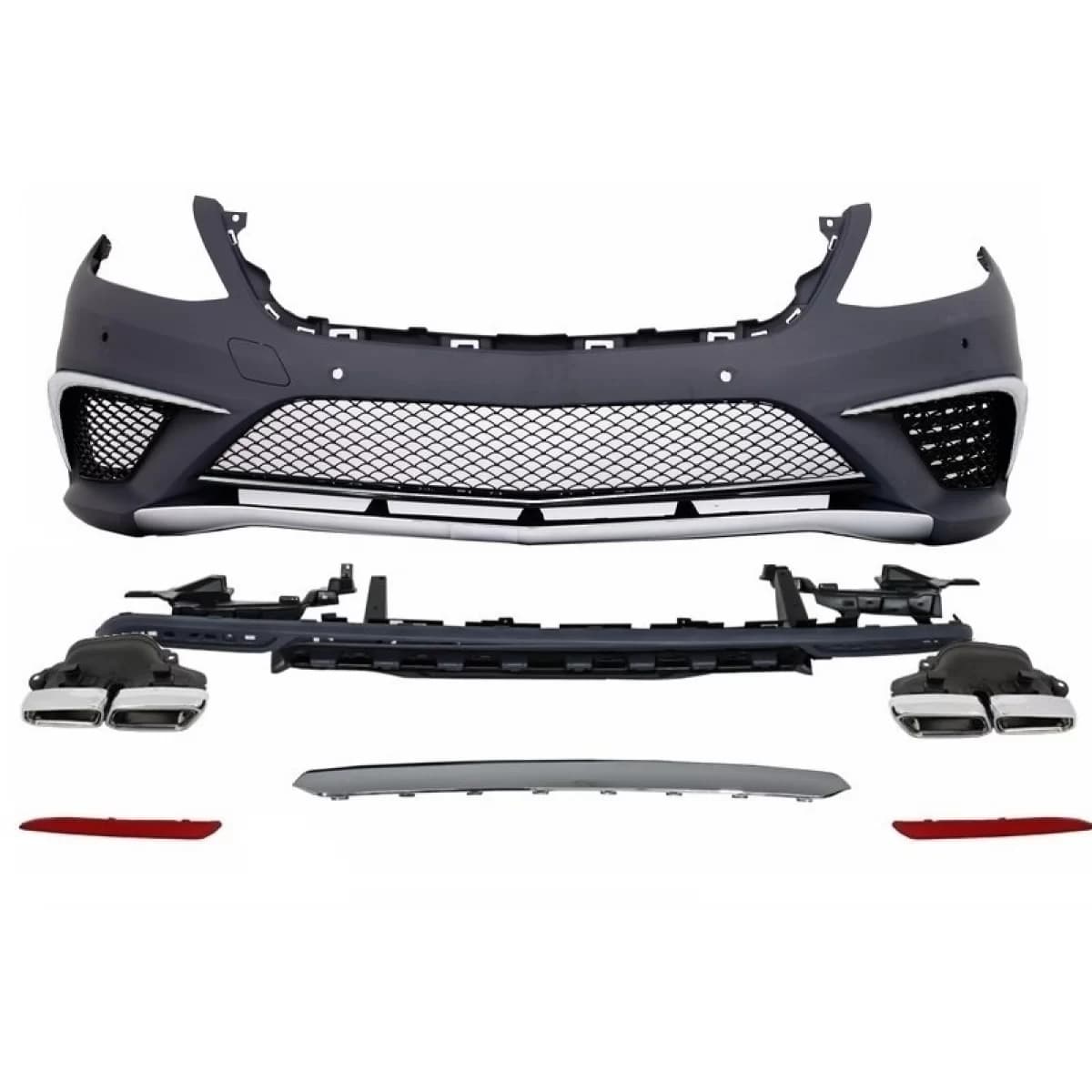 Body Kit suitable for Mercedes S-Class W222 Sport Line Package (2013-06.2017) S63 Design
