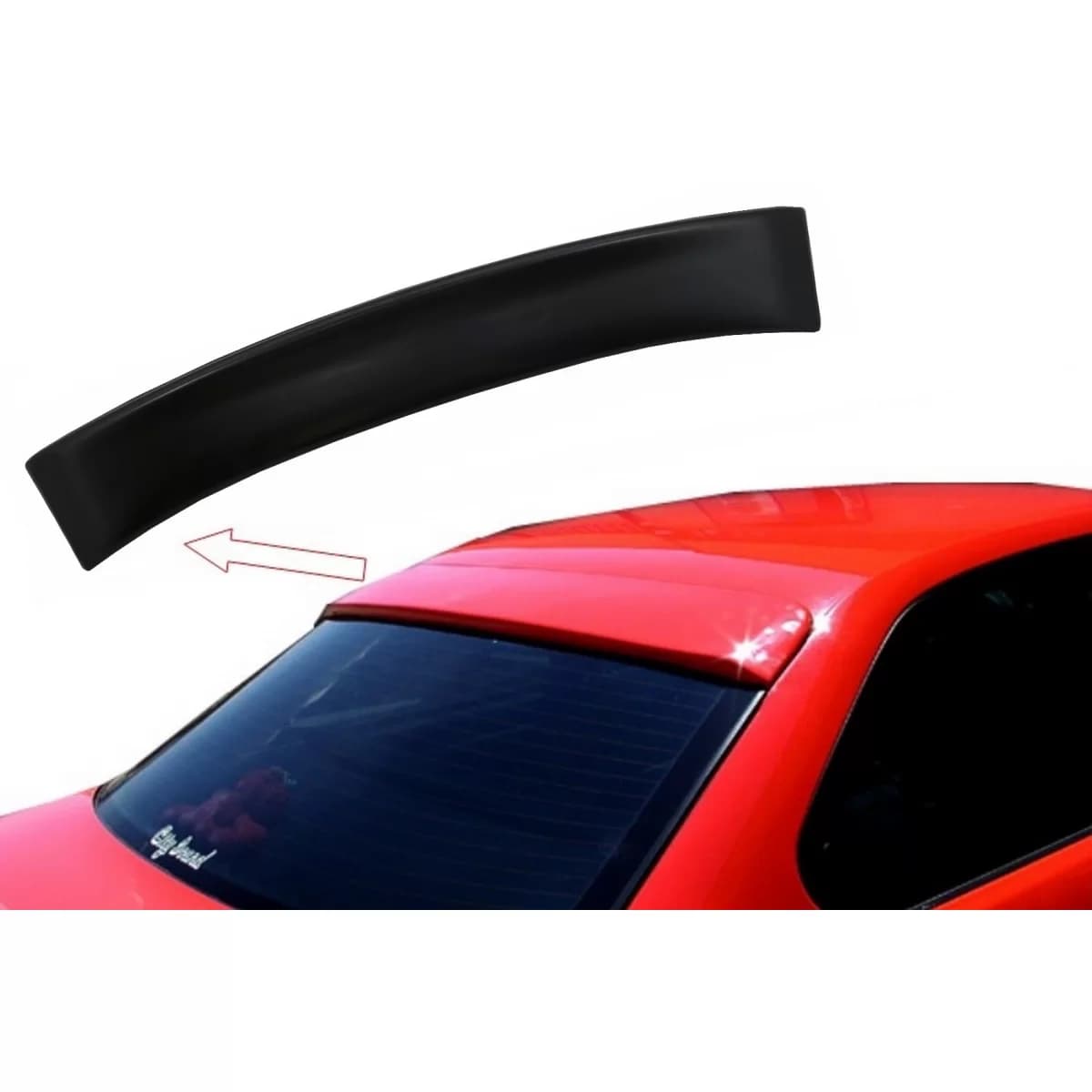 Roof Spoiler suitable for BMW 3 Series E36 Sedan (1990-1998) 4 Doors