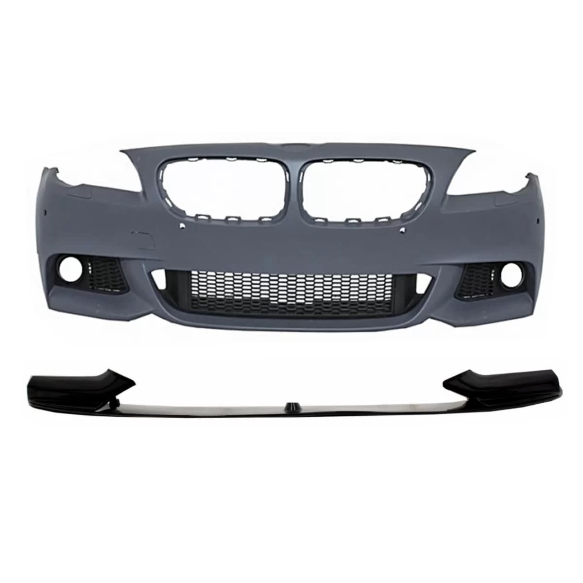 Front Bumper suitable for BMW 5 Series F10 F11 (2011-2014) With Extension Lip M Design