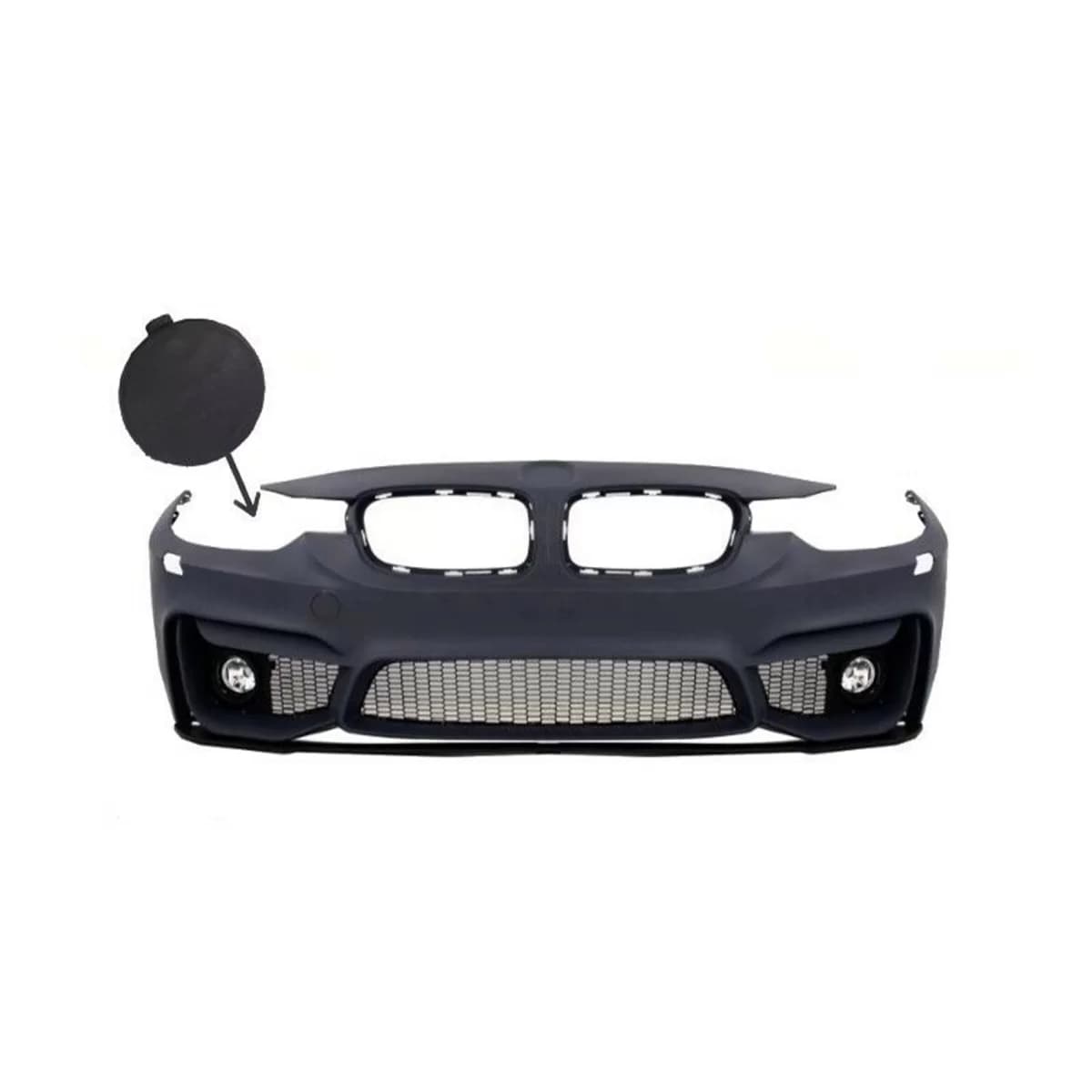 Tow Hook Cover Front Bumper suitable for BMW 3 Series F30 F31 (2011-up) M3 Design