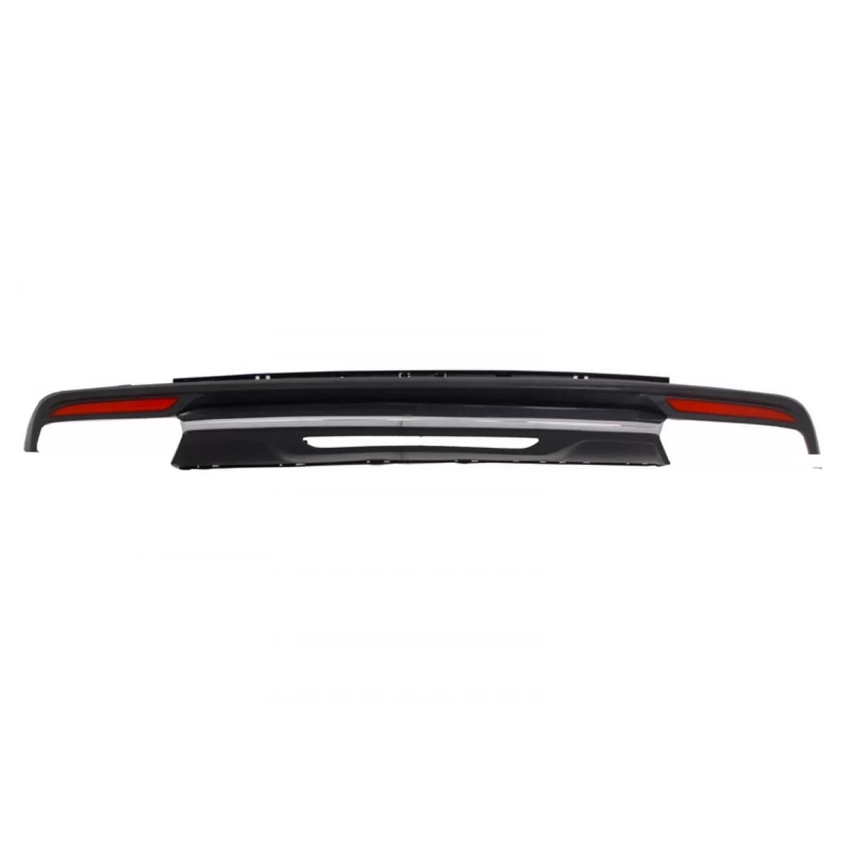 Rear Bumper Diffuser suitable for Mercedes S-Class W222 Sport Line Package (2013-06.2017) S63 Design