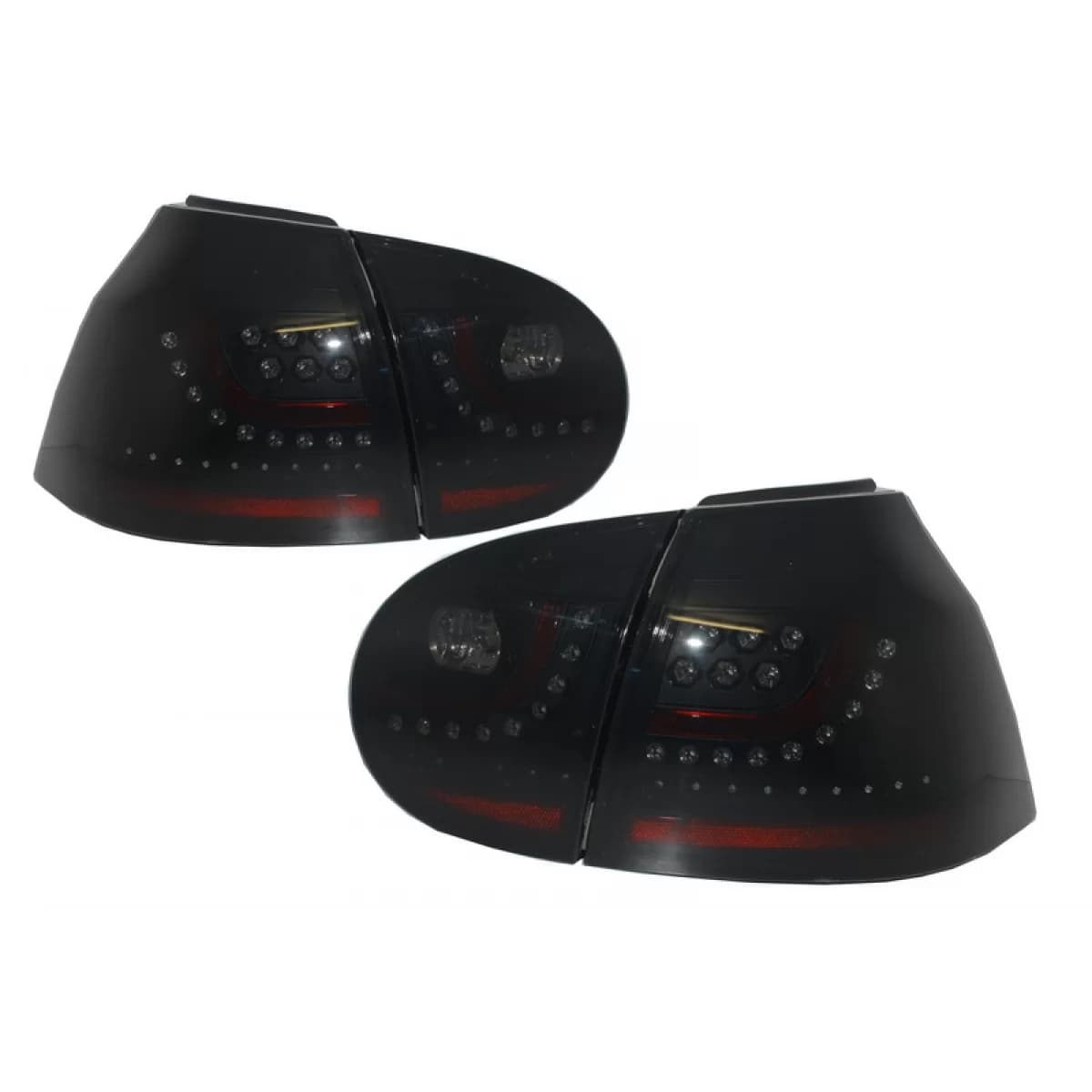 LED Taillights suitable for VW Golf V 5 Left Hand Drive (2004-2009) Smoke Extreme Black Look Urban Style