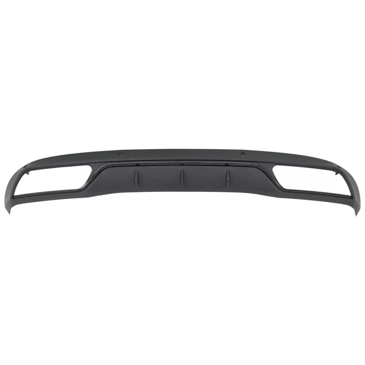 Rear Bumper Diffuser suitable for Mercedes C-Class W205 S205 (2014-2018) C63 Look Shadow Black only for Standard Bumper