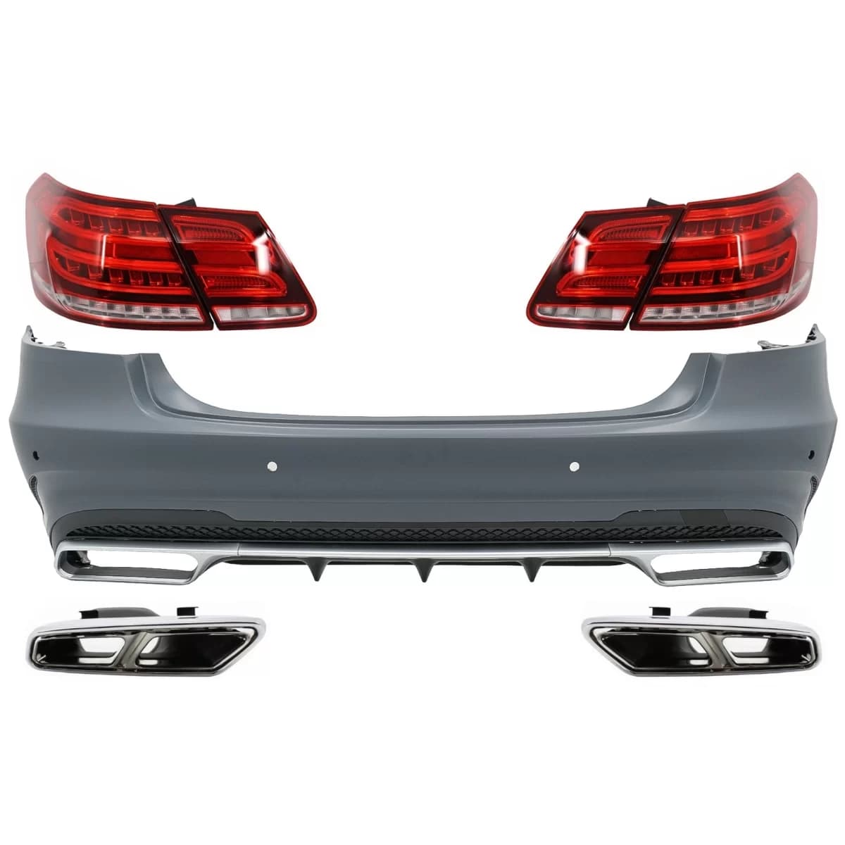 Rear Conversion Package suitable for Mercedes E-Class W212 (2009-2012) to Facelift E63 Design