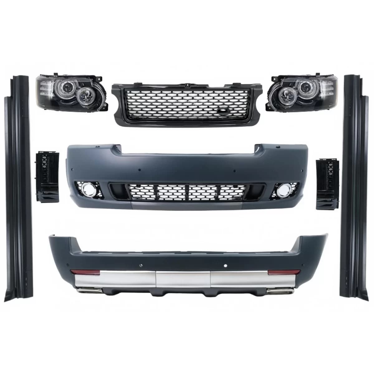 Complete Conversion Autobiography Design Body Kit suitable for Land Range Rover Vogue L322 (2002-2012) Retrofit to Facelift 2010+