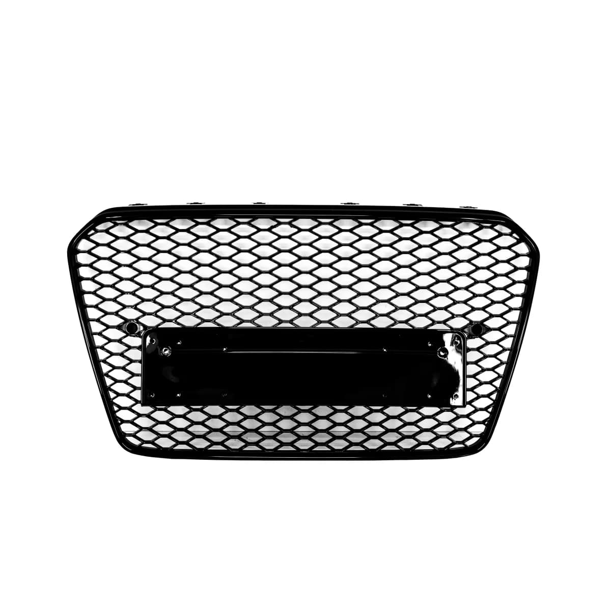 Badgeless Front Grille suitable for Audi A5 8T (2012-2015) RS Design Piano Black
