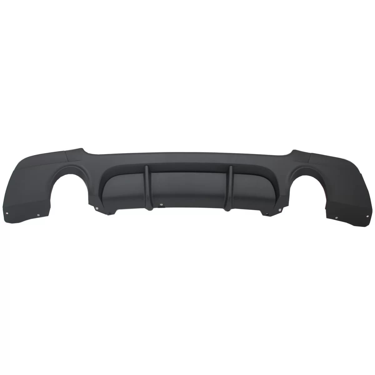 Rear Bumper Diffuser suitable for BMW 3 Series E92 Coupe E93 Cabrio (2006-2014) M Performance Design Twin Single Outlet