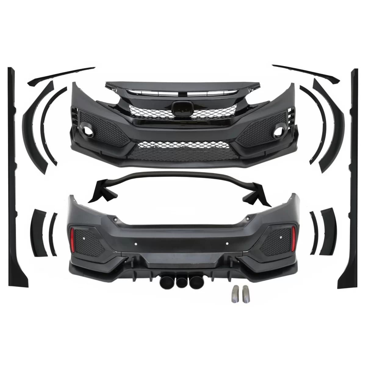 Body Kit suitable for Honda Civic MK10 FC FK (2016-Up) Sedan Type R-Design