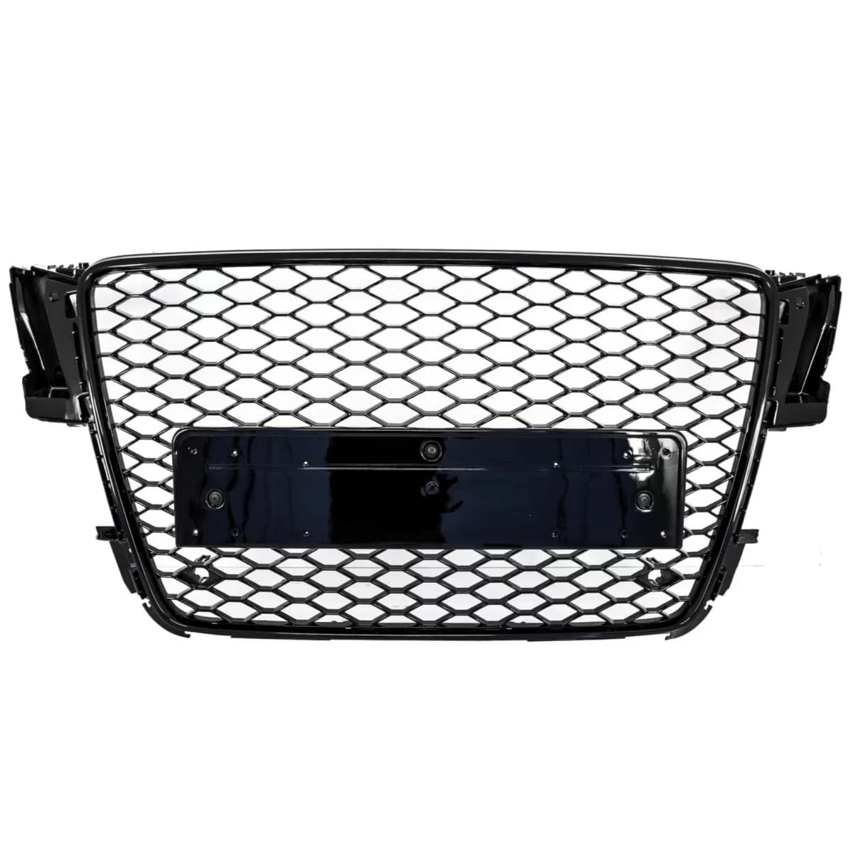 Front Grille suitable for Audi A5 8T (2008-2011) RS5 Design Badgeless Piano Black