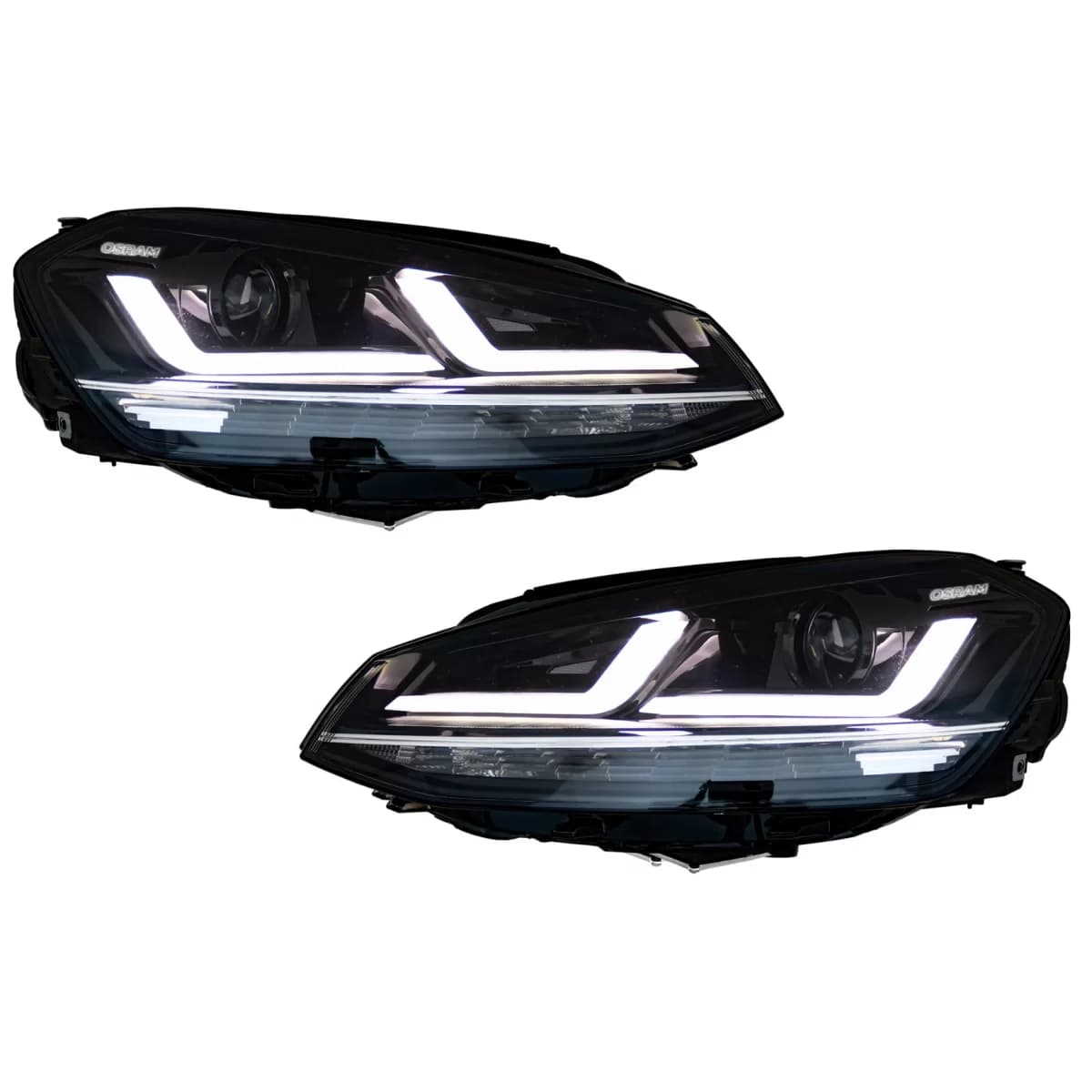 Osram Full LED Headlights LEDriving suitable for VW Golf 7 VII (2012-2017) Chrome Upgrade only for Halogen