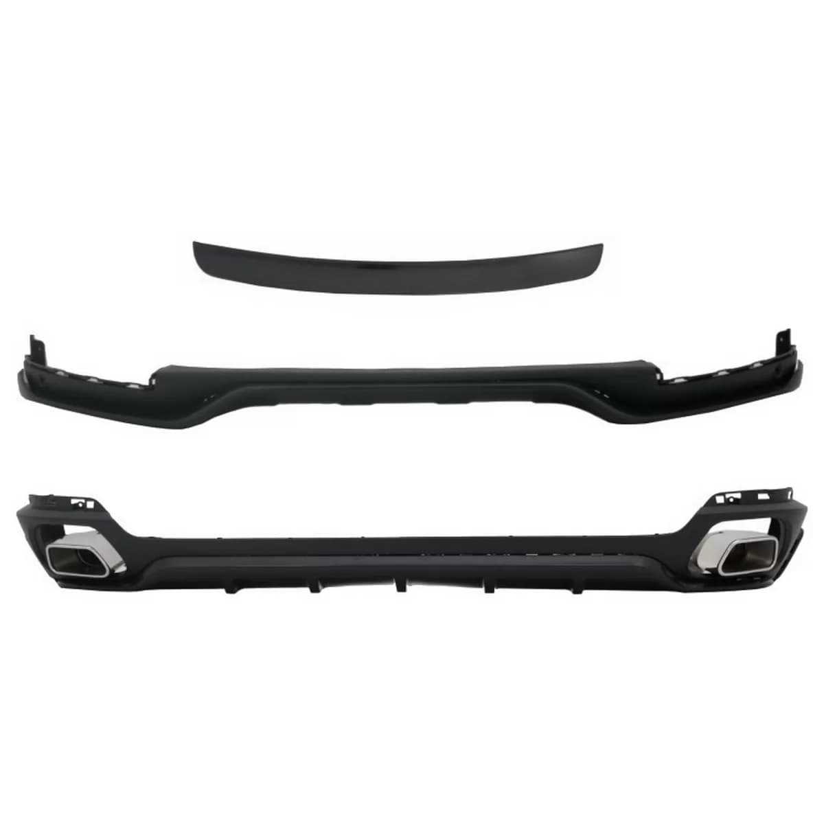 Body Kit Front Bumper Lip and Air Diffuser suitable for BMW X5 F15 (2014-2018) Aero Package M Design