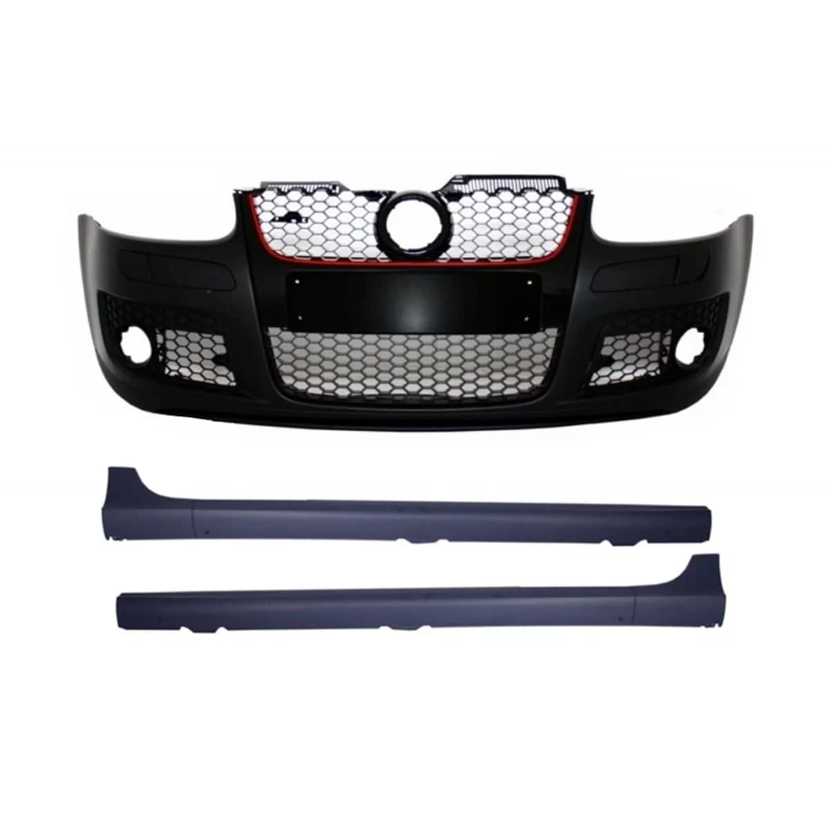 Front Bumper with Side Skirts suitable for VW Golf Mk5 V 5 (2003-2007) GTI Design