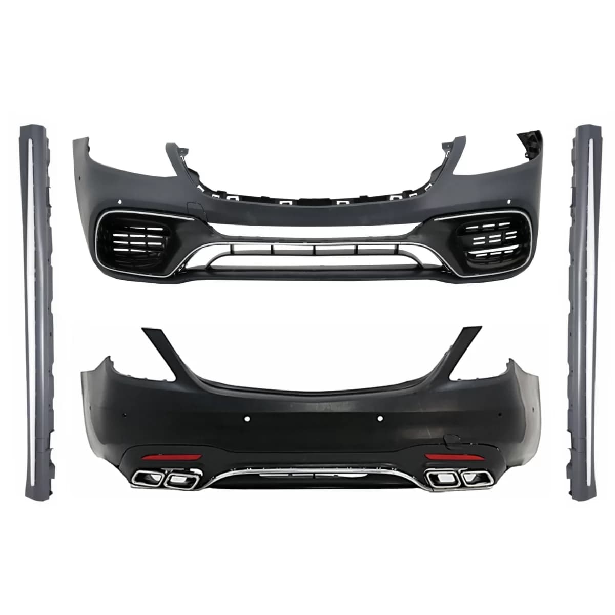 Complete Body Kit suitable for Mercedes S-Class W222 Facelift (2013-06.2017) S63 Design