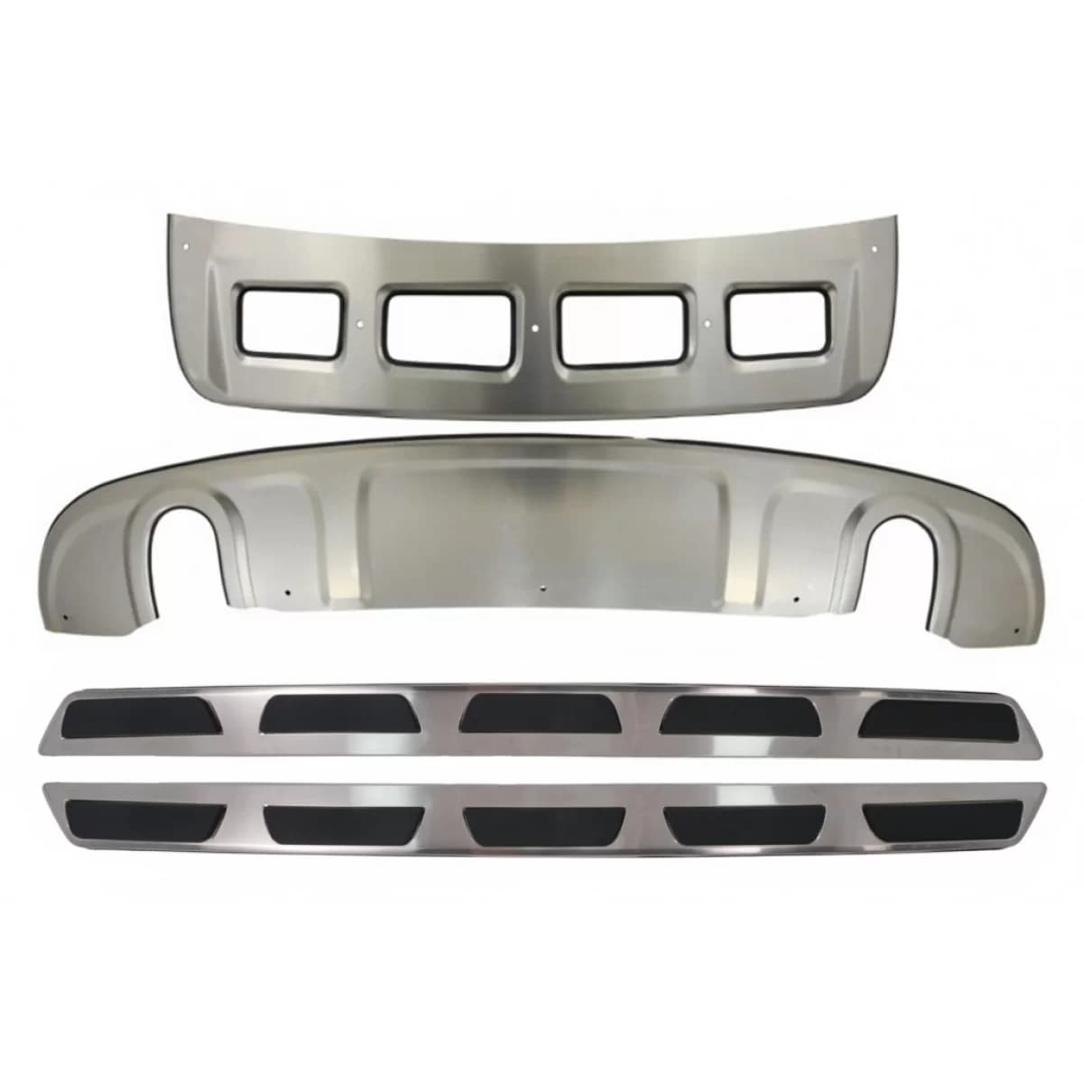 Skid Plates and Running Boards suitable for Audi Q5 8R (2008-2012) Off Road Pack