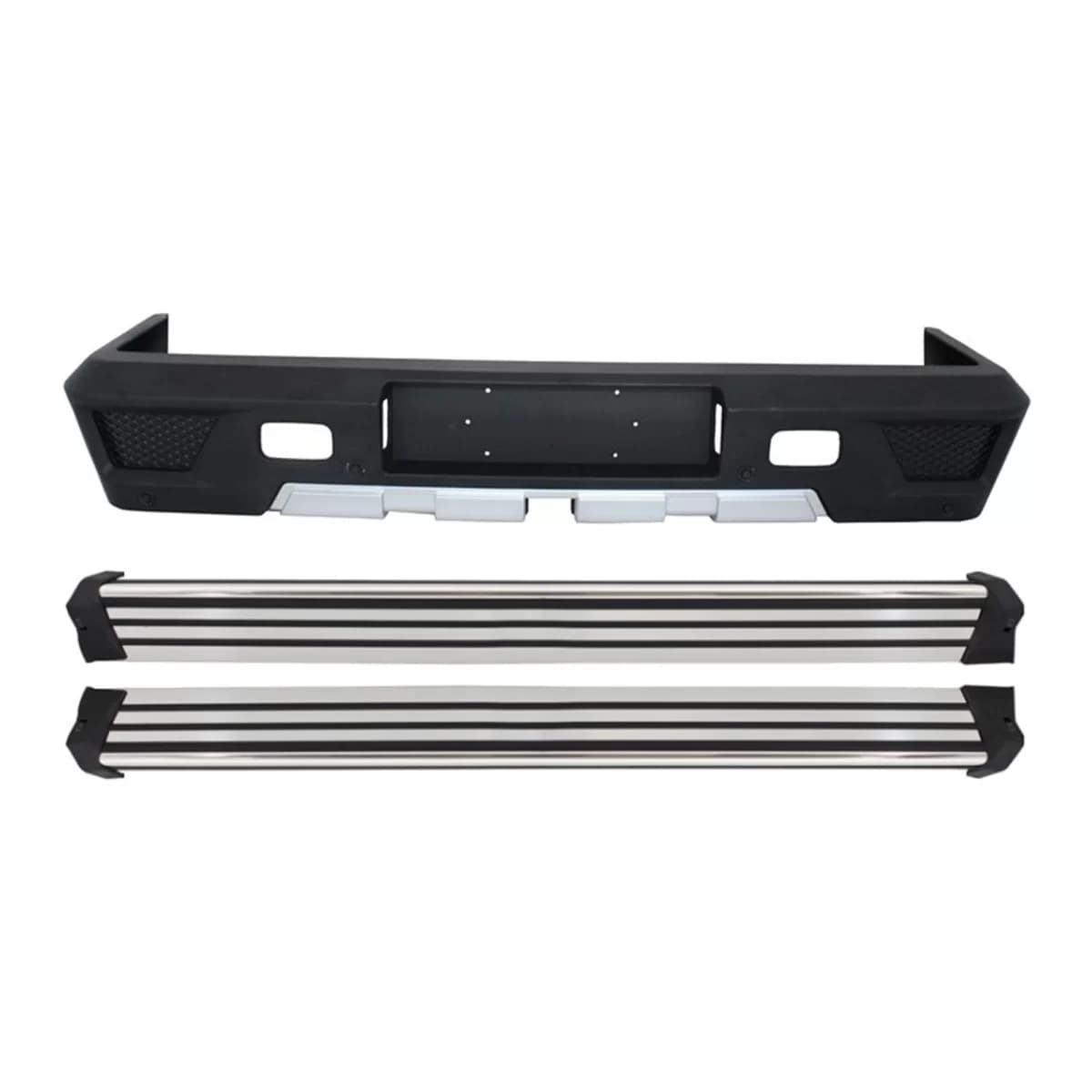 Rear Bumper with Running Boards suitable for Mercedes G-Class W463 (1989-2017) G63 G65 Design