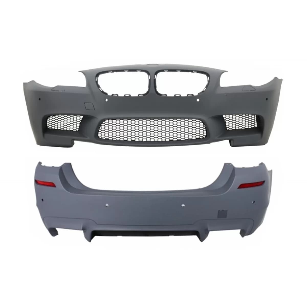Body Kit suitable for BMW 5 Series F10 (2011-2017) LCI & NonLCI M5 Design with Air Diffuser PDC SRA