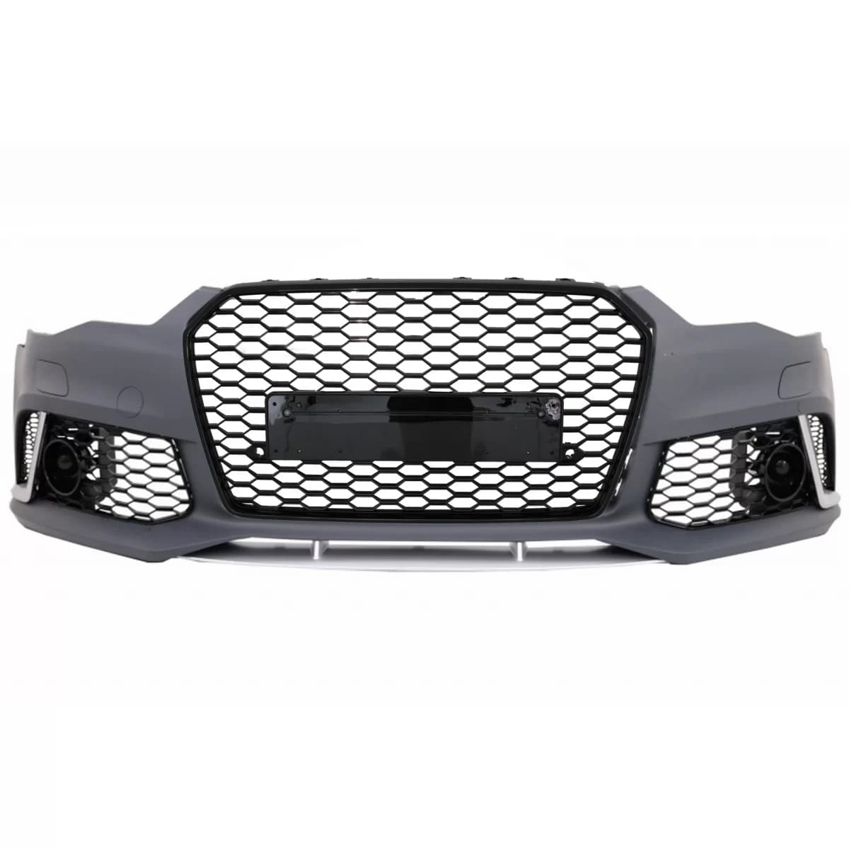 Front Bumper suitable for Audi A6 C7 4G Facelift (2015-2018) RS6 Design With Grille