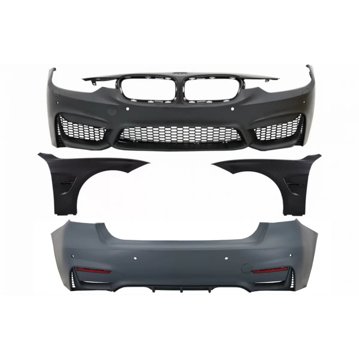 Body Kit suitable for BMW 3 Series F30 (2011-2015) F30 LCI (2016+) M3 Sport Design Bumper Front Fenders