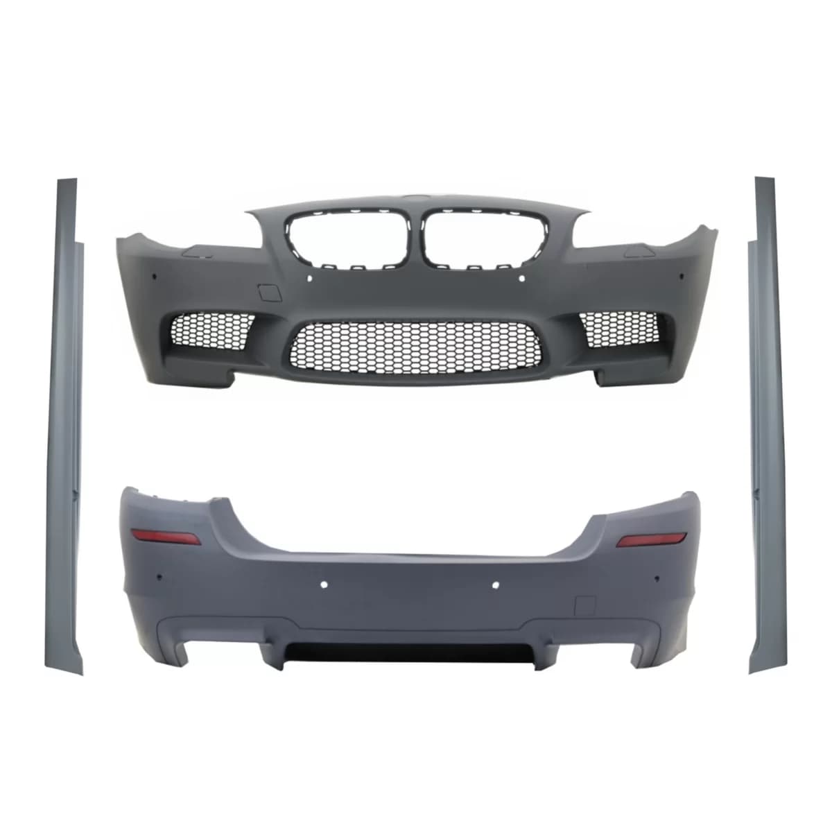 Body Kit suitable for BMW 5 Series F10 (2011-2017) with Side Skirts M5 Design