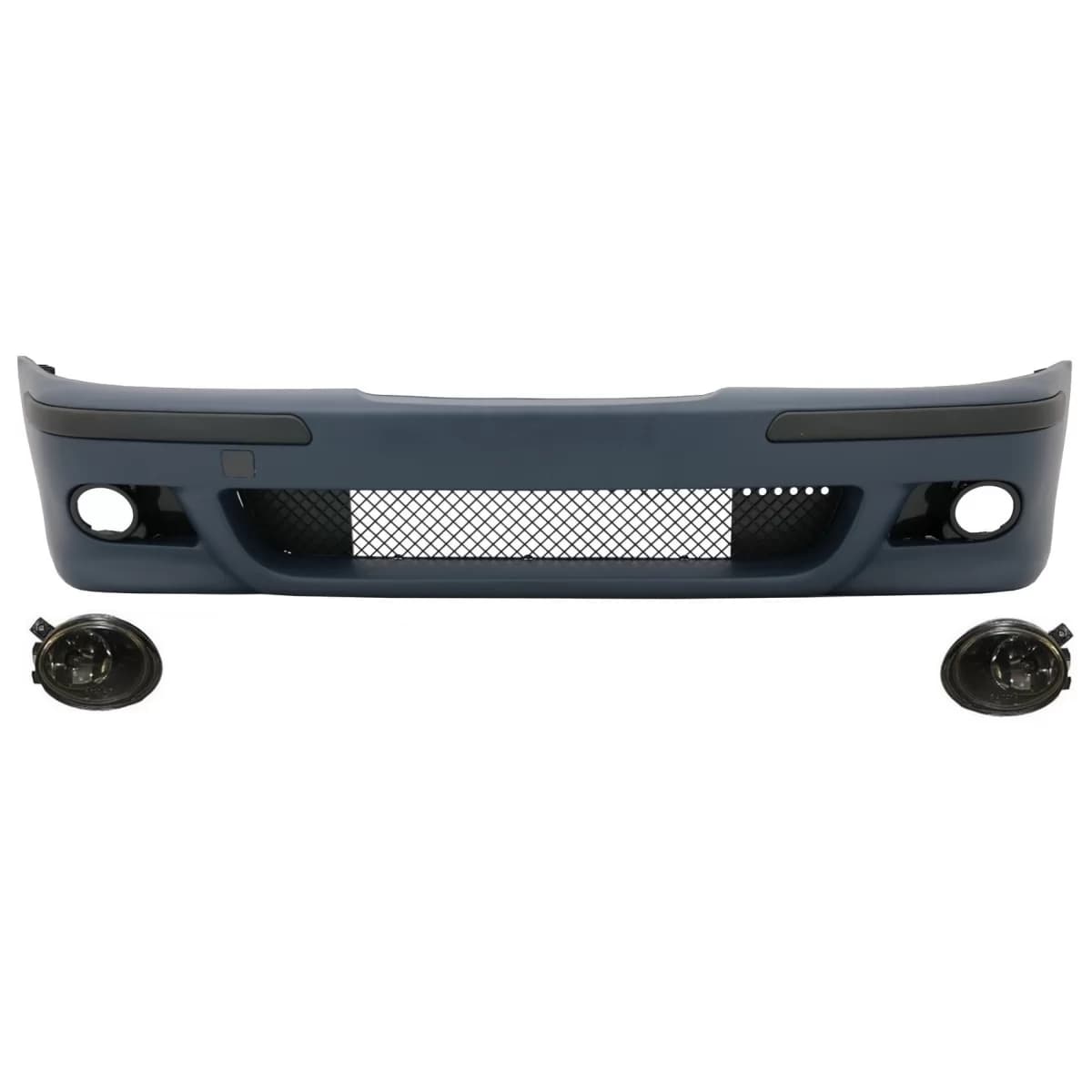 Front Bumper suitable for BMW 5 Series E39 (1995-2003) with Fog Lights Smoke Lens M5 Look