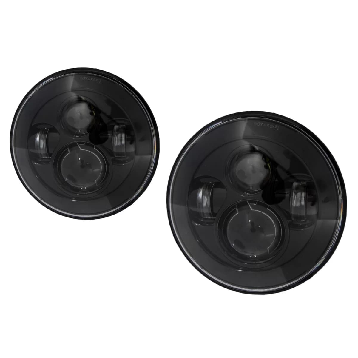 7 Inch CREE LED Headlights suitable for Jeep Wrangler JK TJ LJ Land Rover Defender Mercedes W463 Black