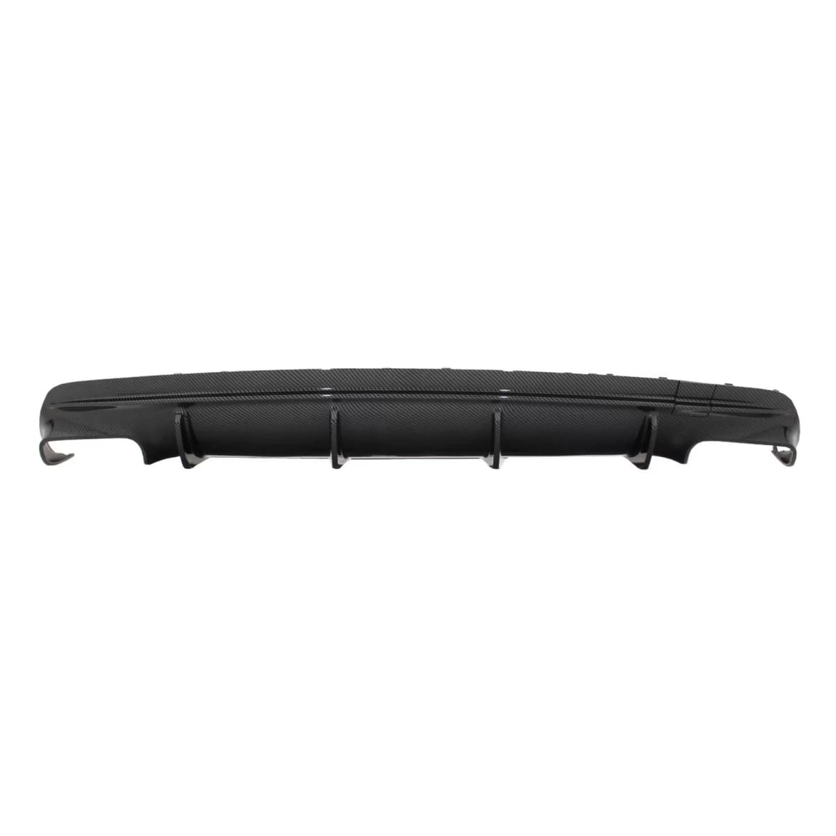 Rear Bumper Air Diffuser suitable for Mercedes W117 CLA (2013-2018) Facelift CLA45 Look Carbon