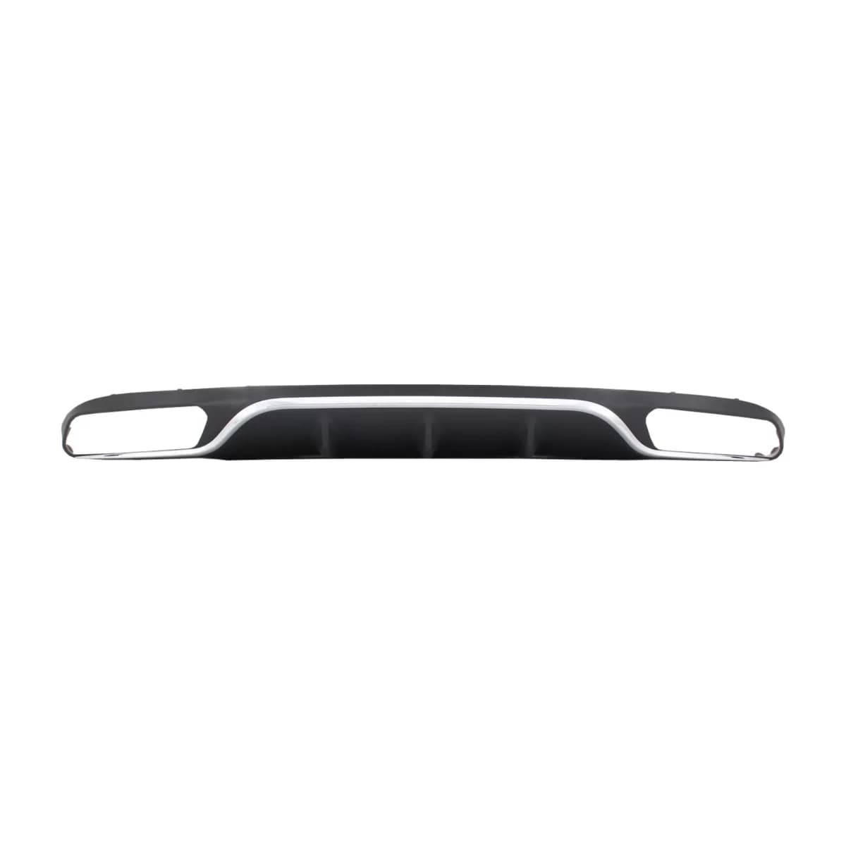 Rear Bumper Air Diffuser suitable for Mercedes E-Class W213 S213 Standard (2016-2019) E63 Design Chrome Edition
