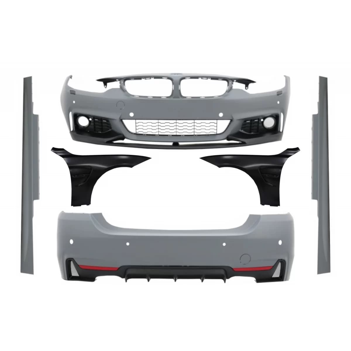 Complete Body Kit suitable for BMW 4 Series F32 F33 F36 (2013-2016) Coupe Cabrio Without Fog Lamp